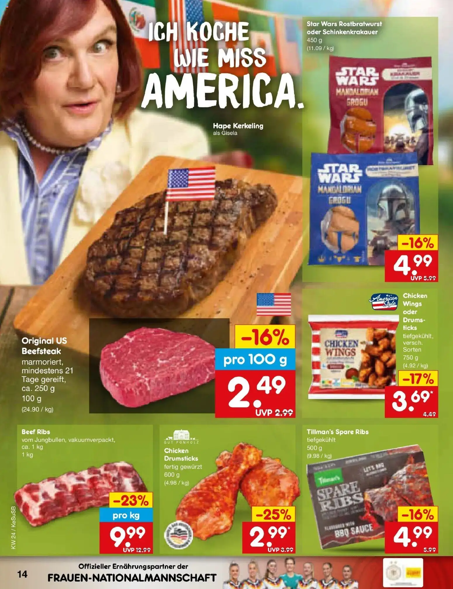 Netto Marken-Discount Prospekt Kruft – gültig ab 08.06.2026 | Seite: 22 | Produkte: Spare ribs