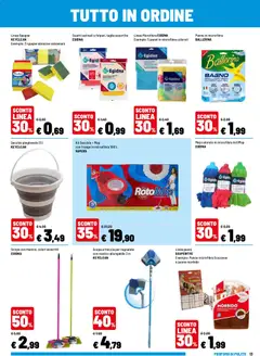 Anteprima del volantino Iper volantino Profumo di Pulito valido a partire dal 03/09/2026 | Pagina: 13 | Prodotti: Panno microfibra, Scopa, Secchio, Spugne
