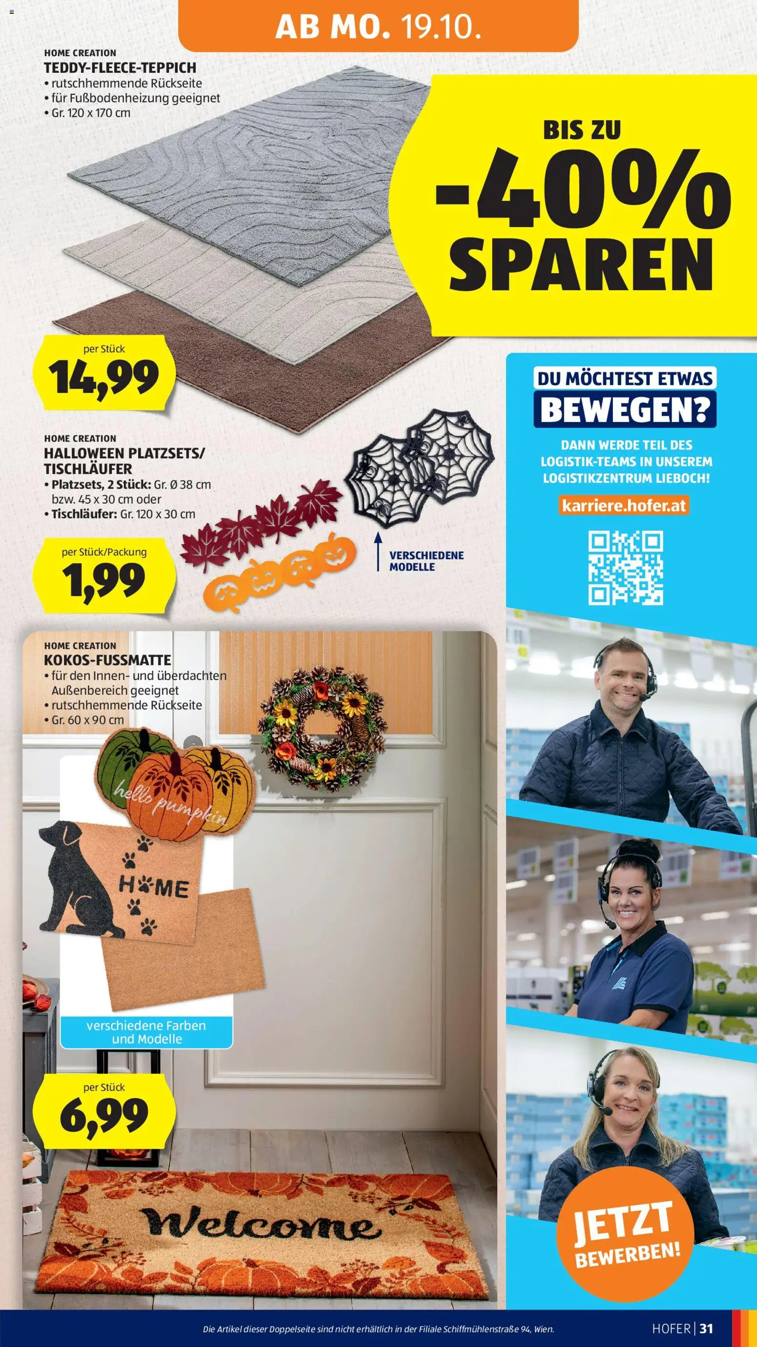 Hofer Flugblatt gültig ab 16.10.2026 | Seite: 43