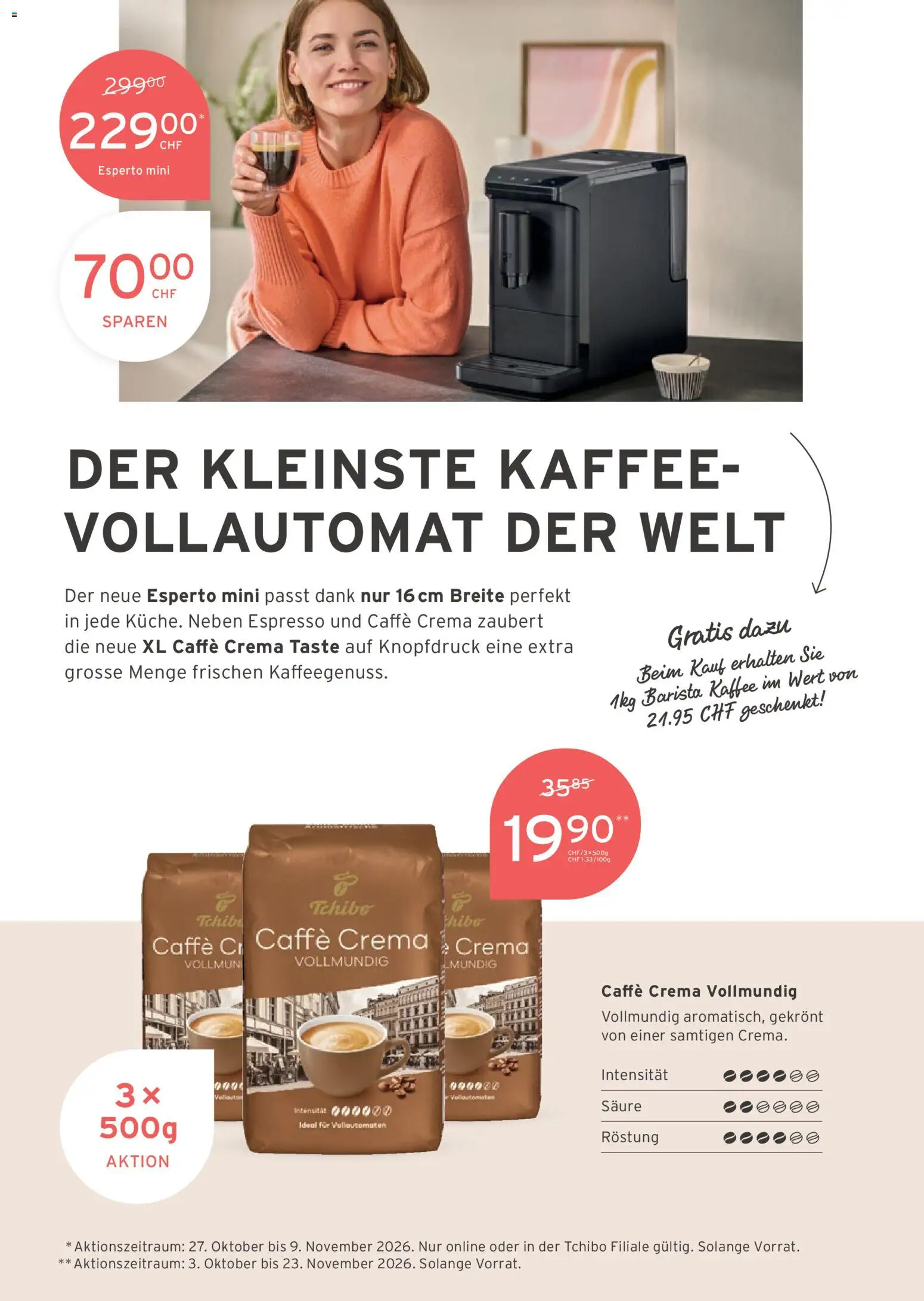 Tchibo aktionen – gültig ab 03.11.2026 | Seite: 34 | Produkte: Kaffee