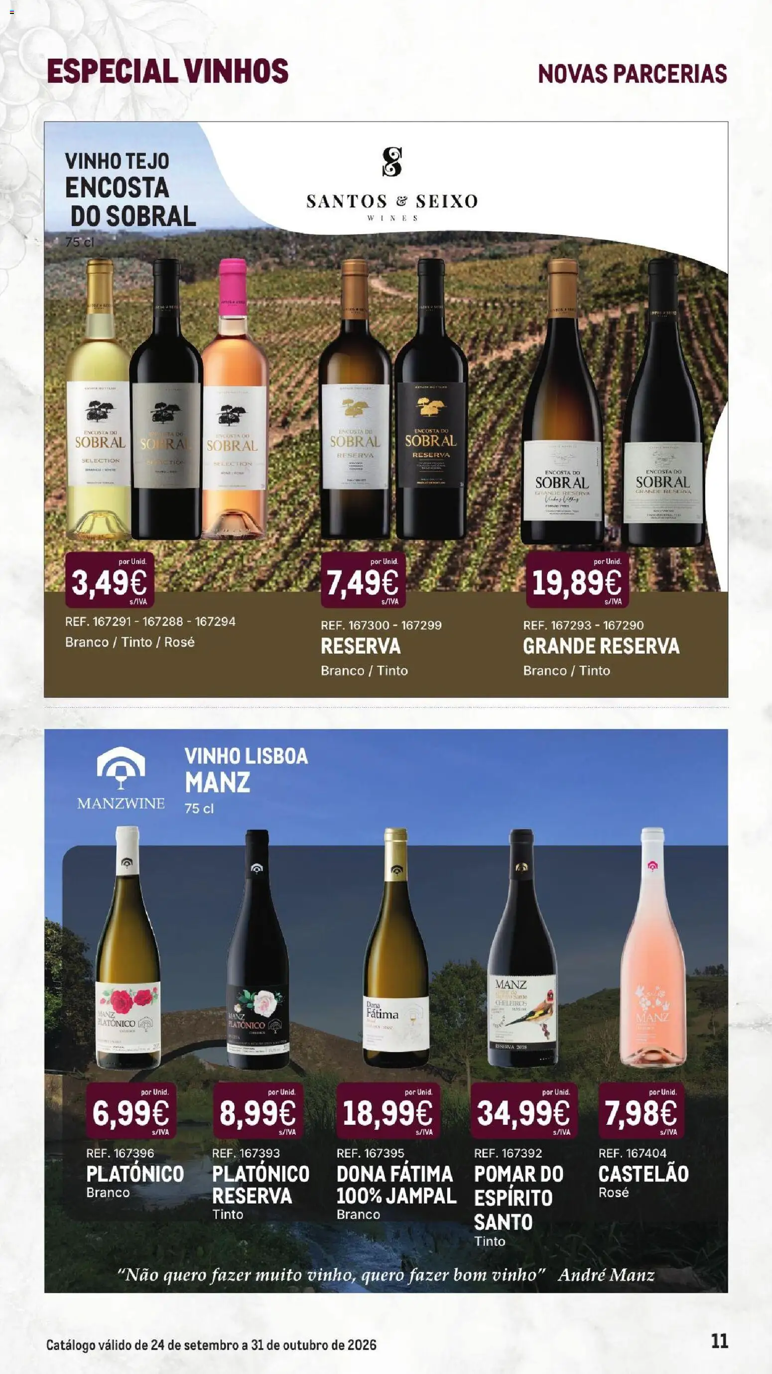Makro Especial Vinhos │ válido de 24/09/2026 | Página: 11 | Produtos: Vinho