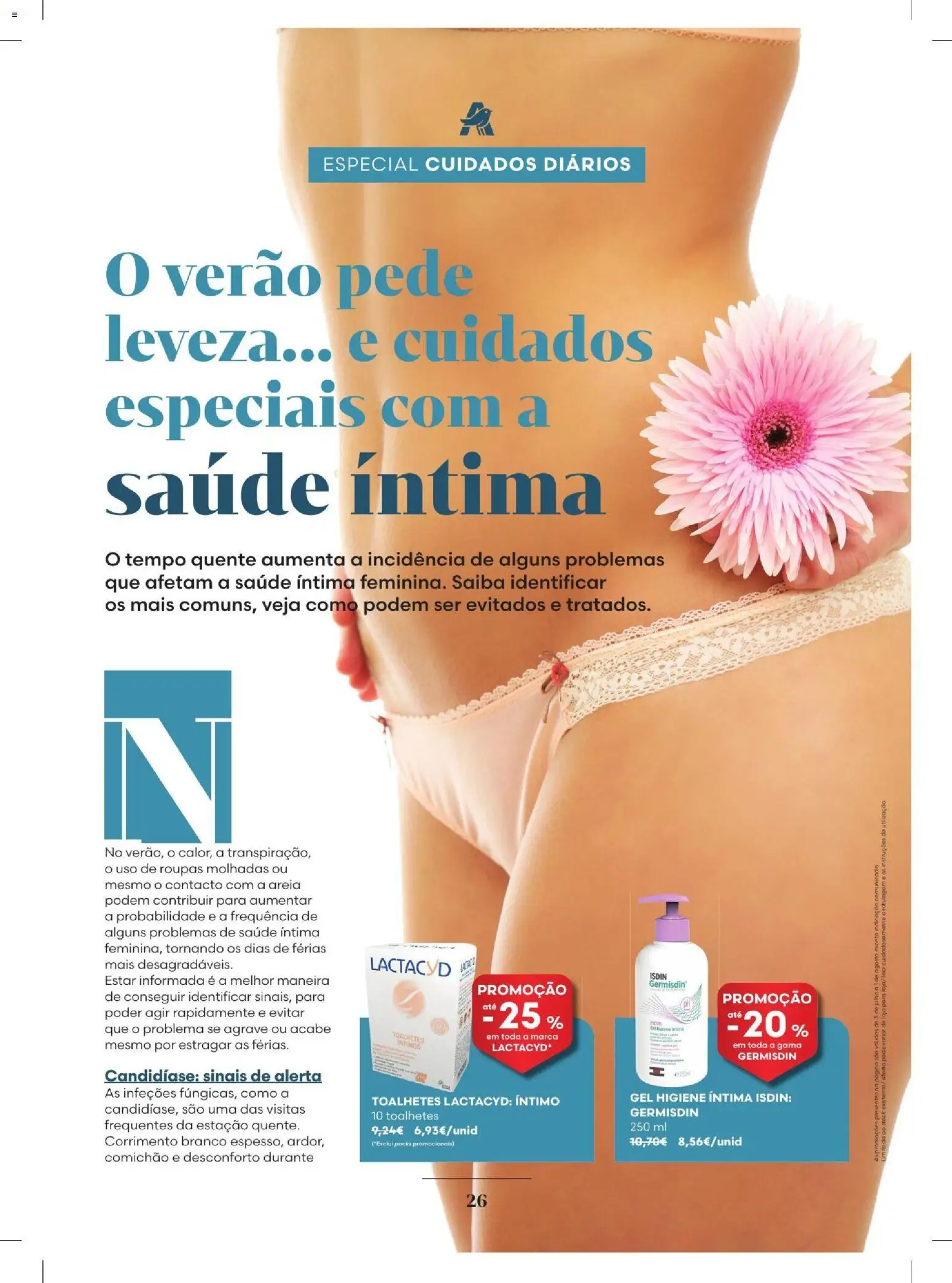 Auchan - Sol e Higiene │ válido de 02/07/2026 | Página: 26 | Produtos: Areia, Roupas