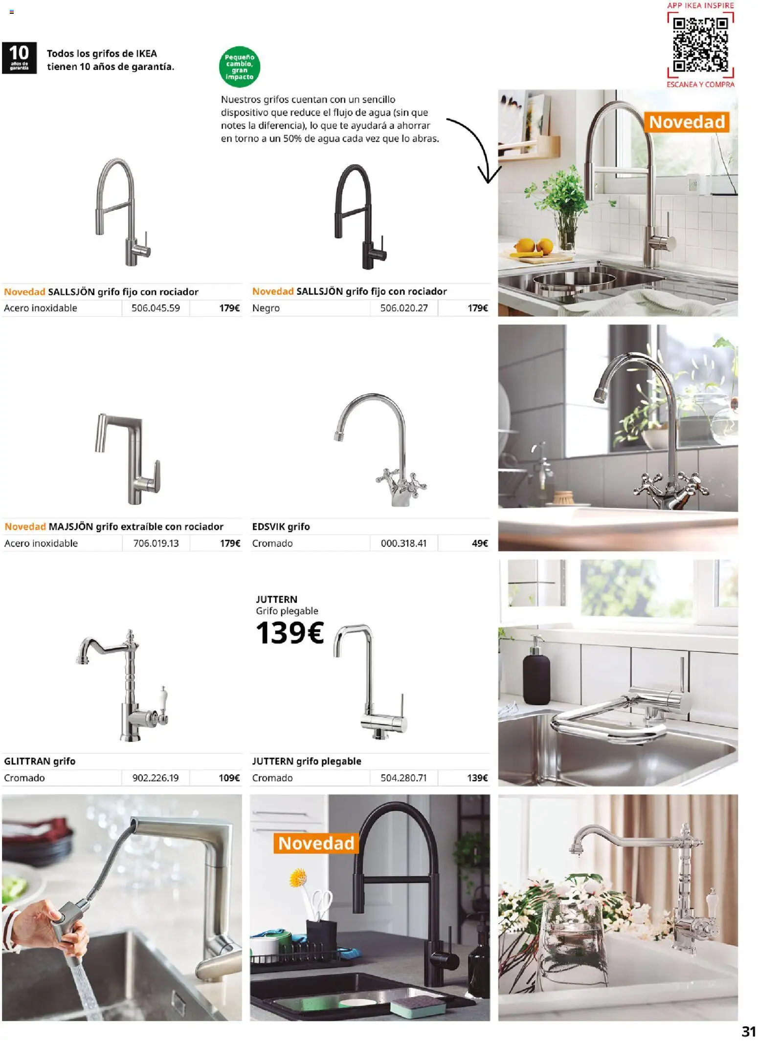 Catálogo IKEA Cocinas │ válido desde el 01/02/2026 | Página: 31 | Productos: Té, Agua