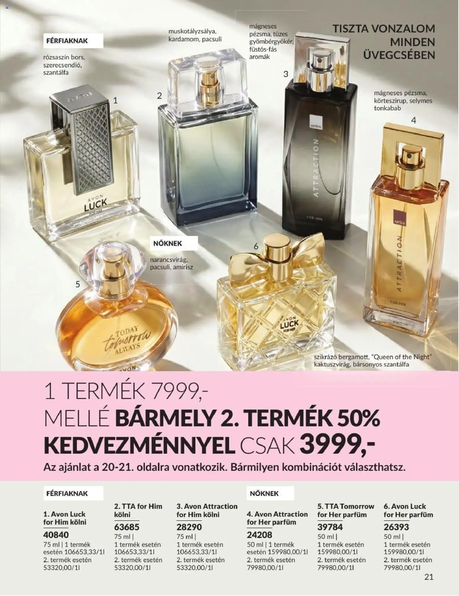 Avon akciós ujság - amely érvényes a következő dátumtól: 2026.08.01. | Oldal: 21