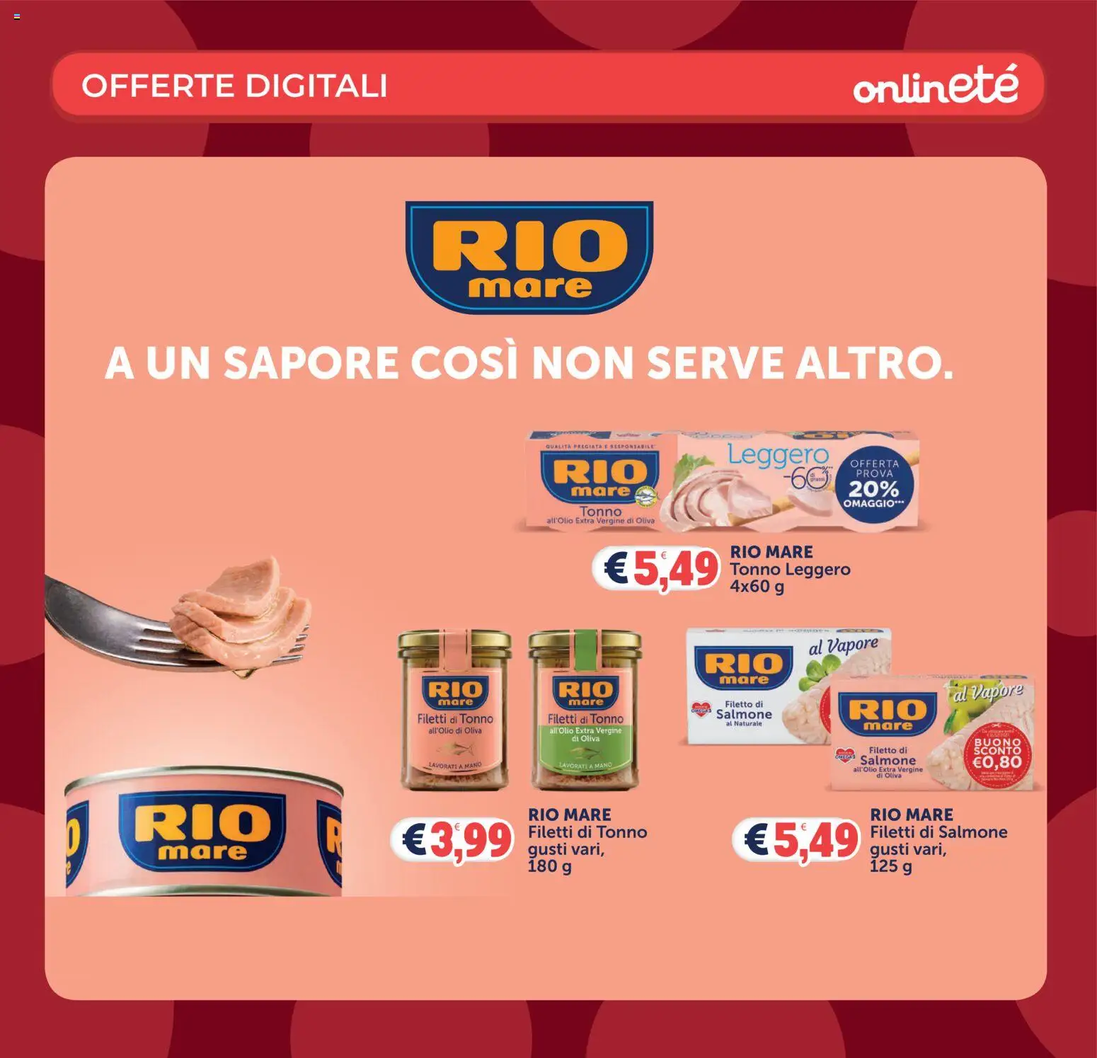 Volantino Eté del 22/09/2026 | Pagina: 35 | Prodotti: Salmone, Filetto, Tonno