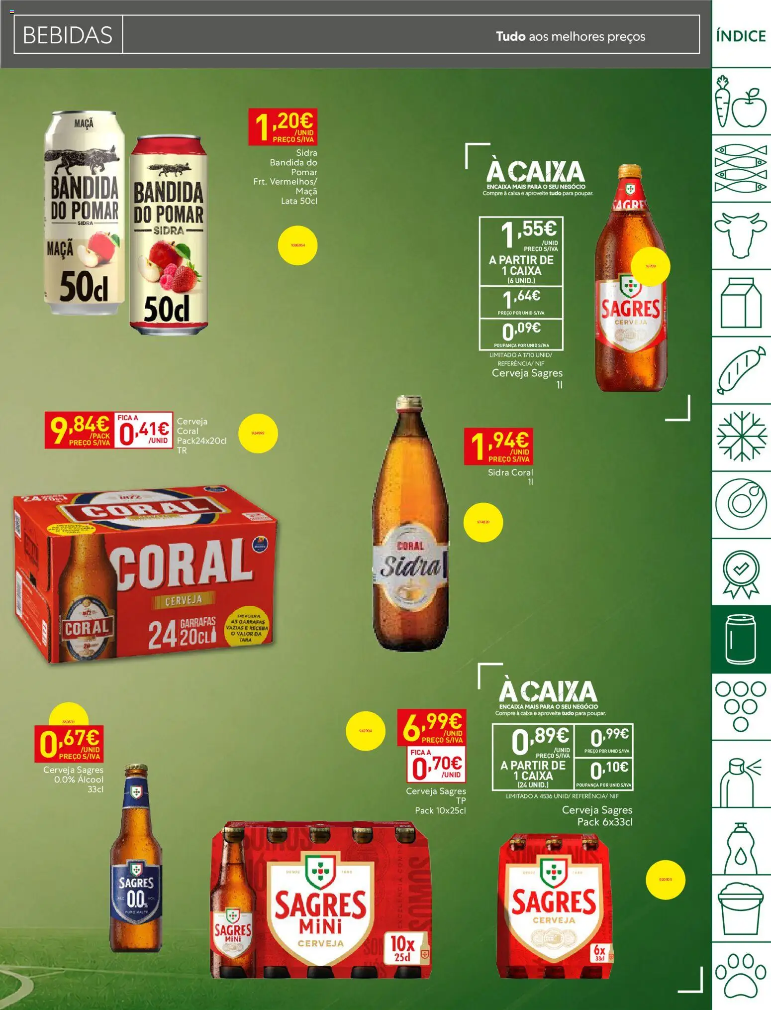 Recheio folheto Madeira │ válido de 07/07/2026 | Página: 25 | Produtos: Caixa, Maça, Cerveja