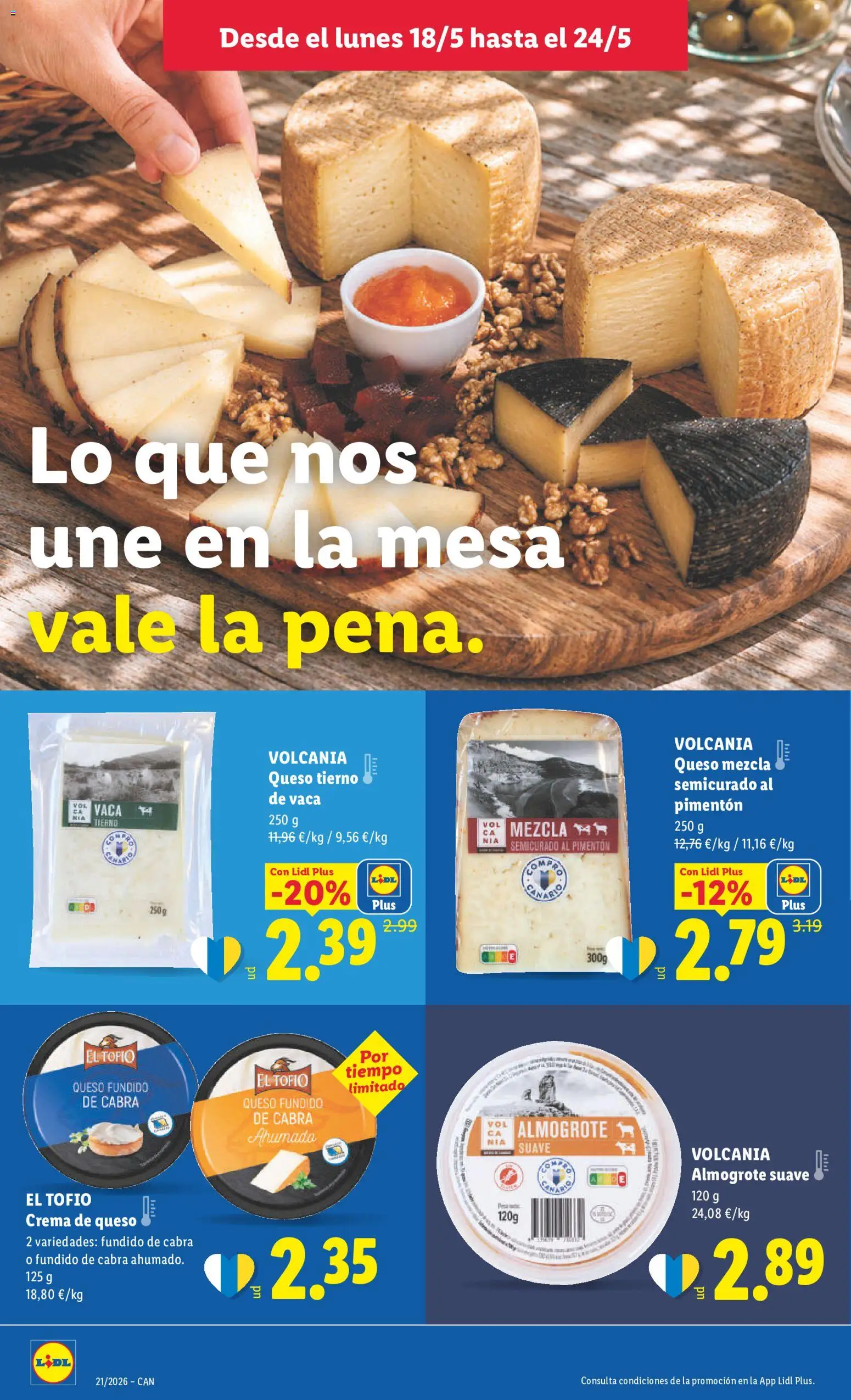 Lidl folleto │ válido desde el 18.05.2026 | Página: 6 | Productos: Γραβάτα, Queso, Crema, Mesa