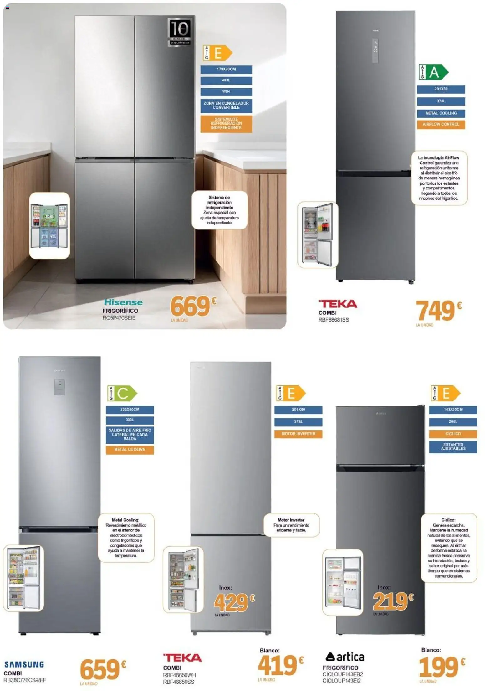 E.Leclerc - Valdemoro │ válido desde el 01/10/2026 | Página: 2 | Productos: Congelador, Combi