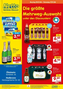 Netto Marken-Discount Prospekt Heilbronn ab 02.11.2026 gültig