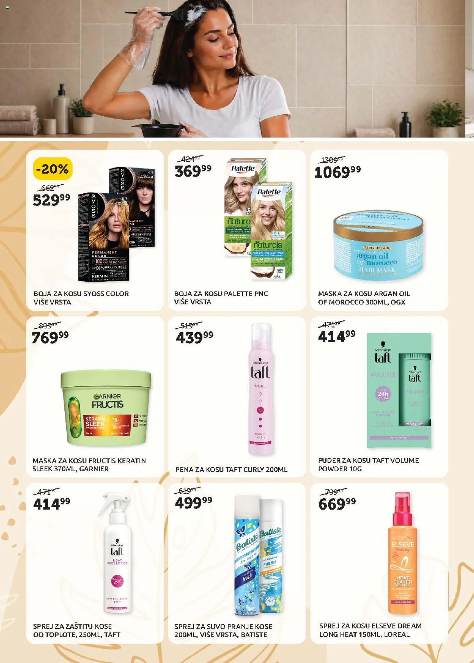 SuperVERO katalog - važi od 07.05.2026 | Strana: 4 | Proizvode: Garnier, Syoss, Maska za kosu, Maska