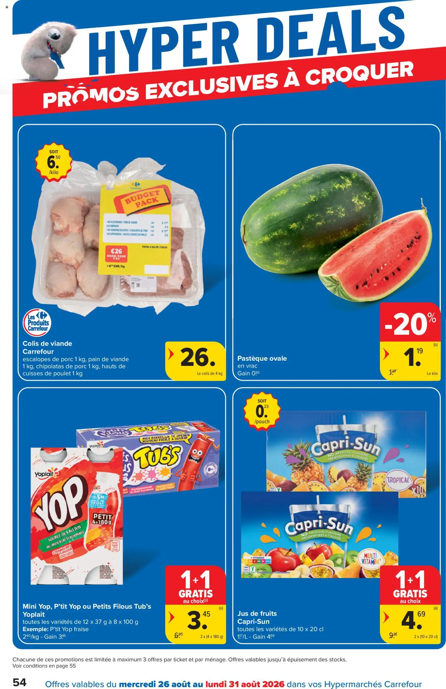 {H1} | Pagina: 54 | Producten: Capri-Sun, Fruit