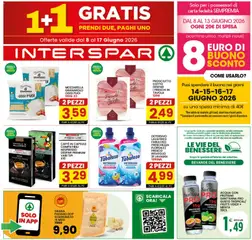 Anteprima del volantino Interspar volantino valido a partire dal 08.06.2026