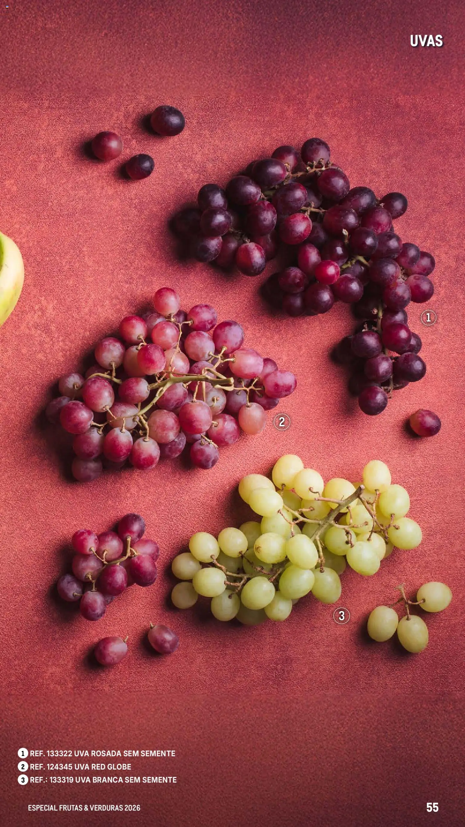Makro Especial Frutas e Verduras 2026 │ válido de 06.03.2026 | Página: 55 | Produtos: Uvas