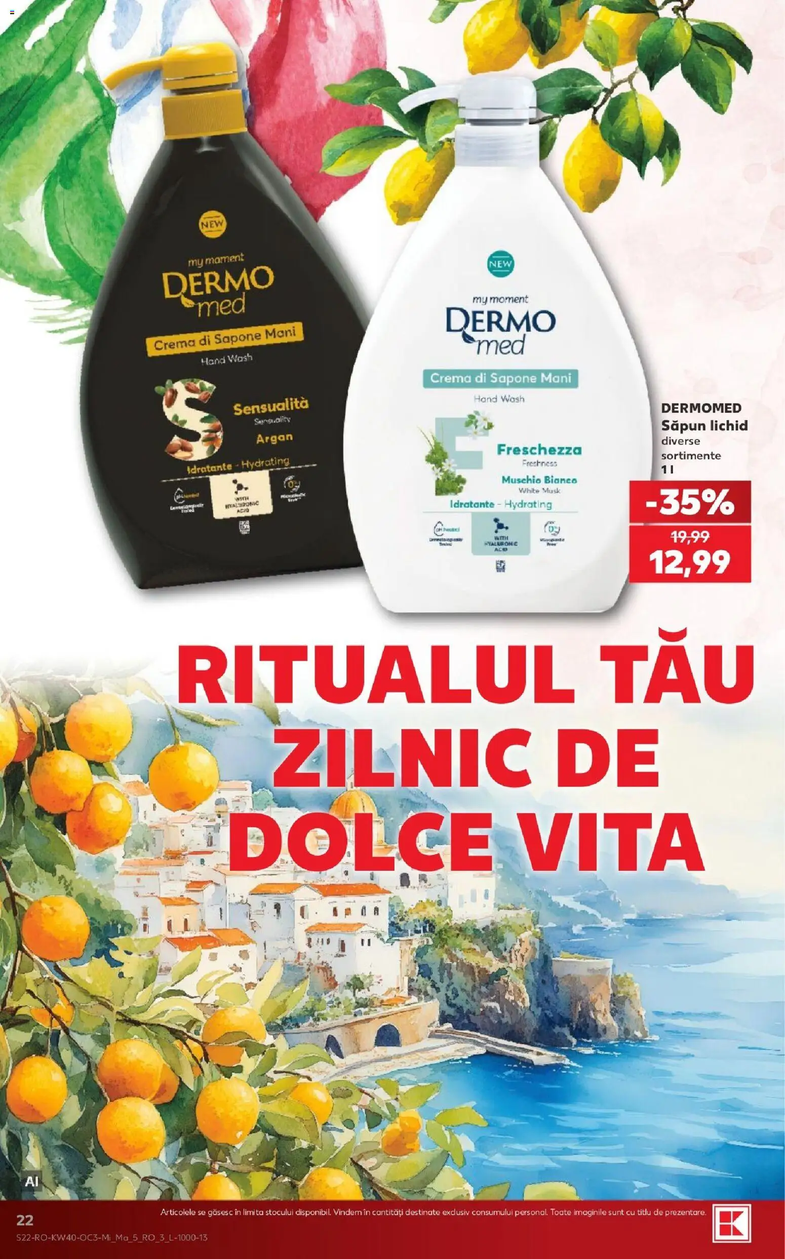 Kaufland RO akciós ujság - amely érvényes a következő dátumtól: 2026.09.30. | Oldal: 22