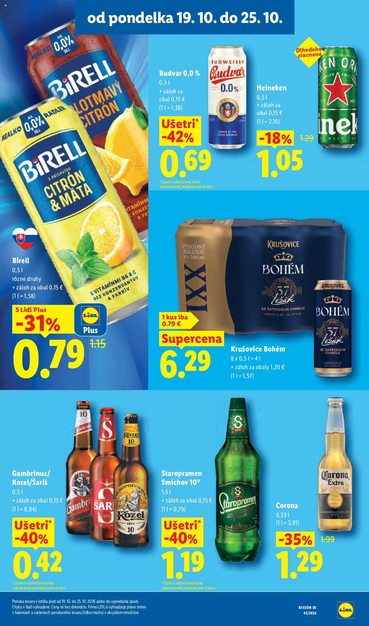 Nové Lidl akcie – leták je platný od 19.10.2026 | Strana: 36