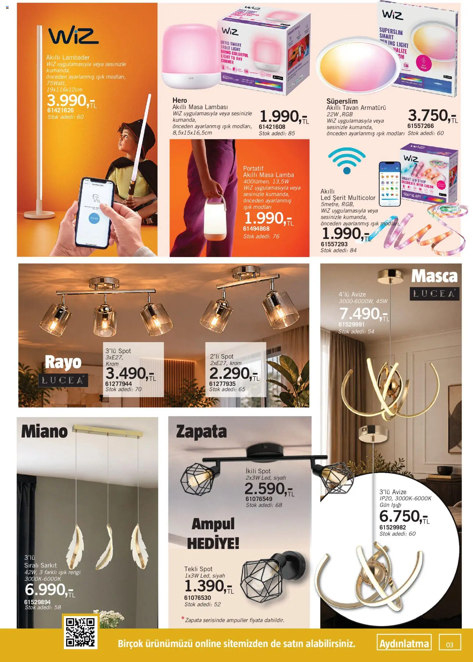 Bauhaus Katalog - 16.05.2026 tarihinden itibaren geçerlidir | Sayfa: 3 | Ürünler: Masa, Lamba, Masa lambası