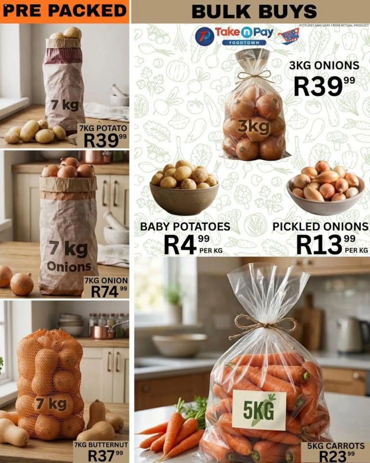 New Take n Pay catalogue – valid from 26/06/2026 | Page: 19 | Products: Carrots, Potatoes, Onions