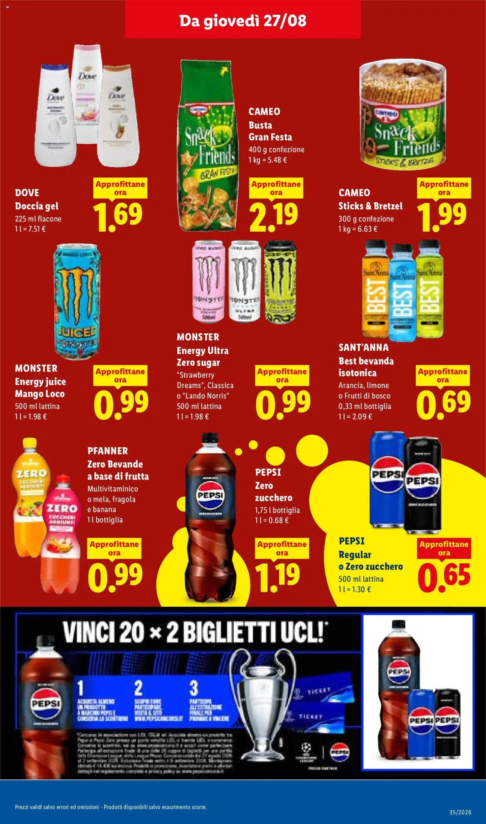 Volantino Lidl del 27/08/2026 | Pagina: 23