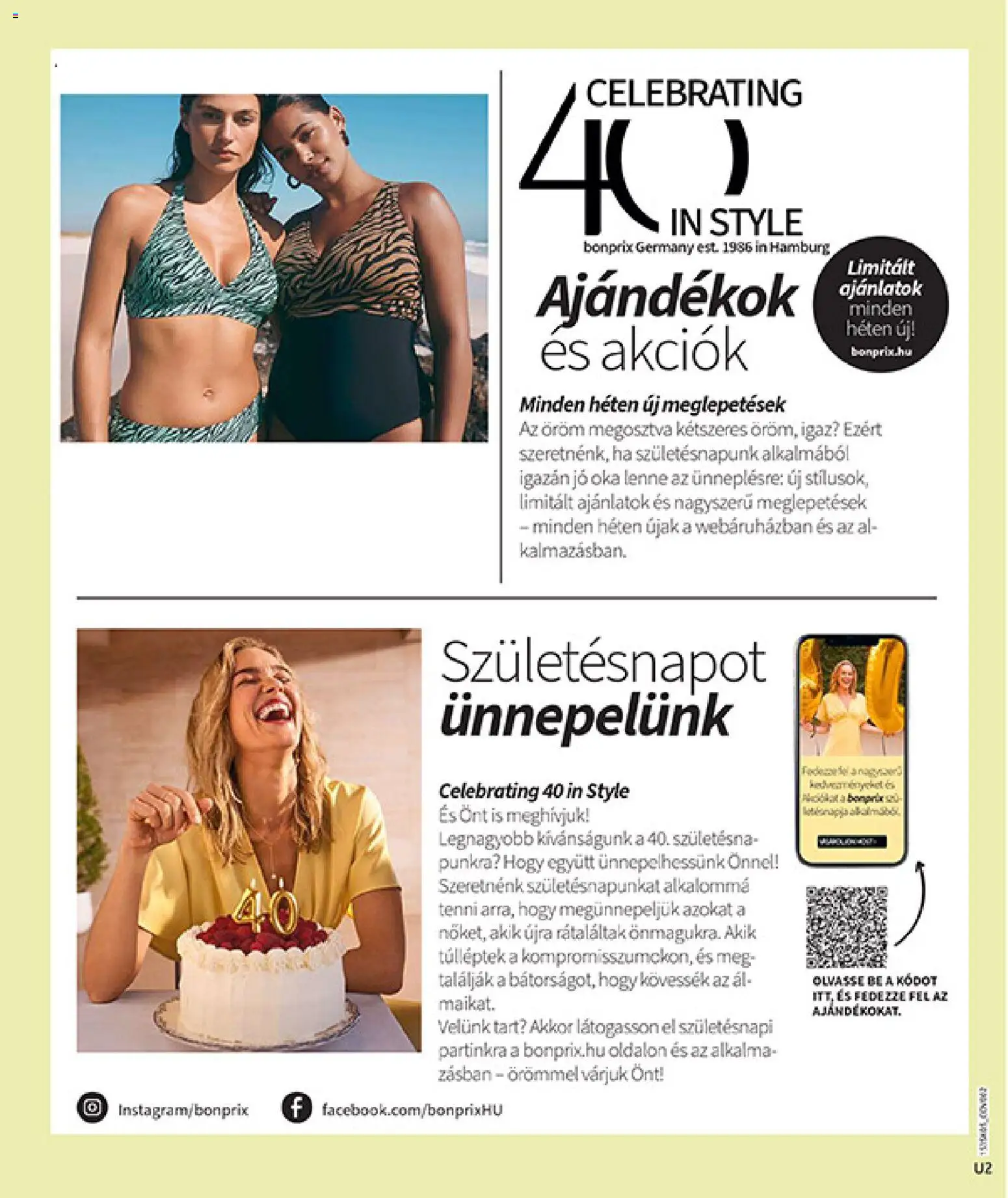 Bonprix akciós ujság - amely érvényes a következő dátumtól: 19.05.2026 | Oldal: 2