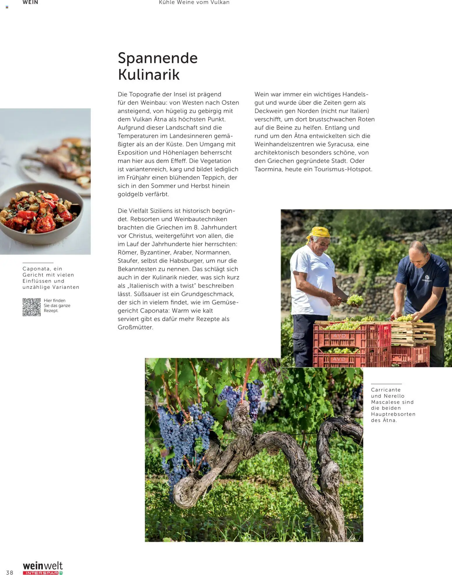 Interspar Meine Weinwelt Sommer 2026 gültig ab 11.06.2026 | Seite: 38 | Produkte: Gemüse, Wein