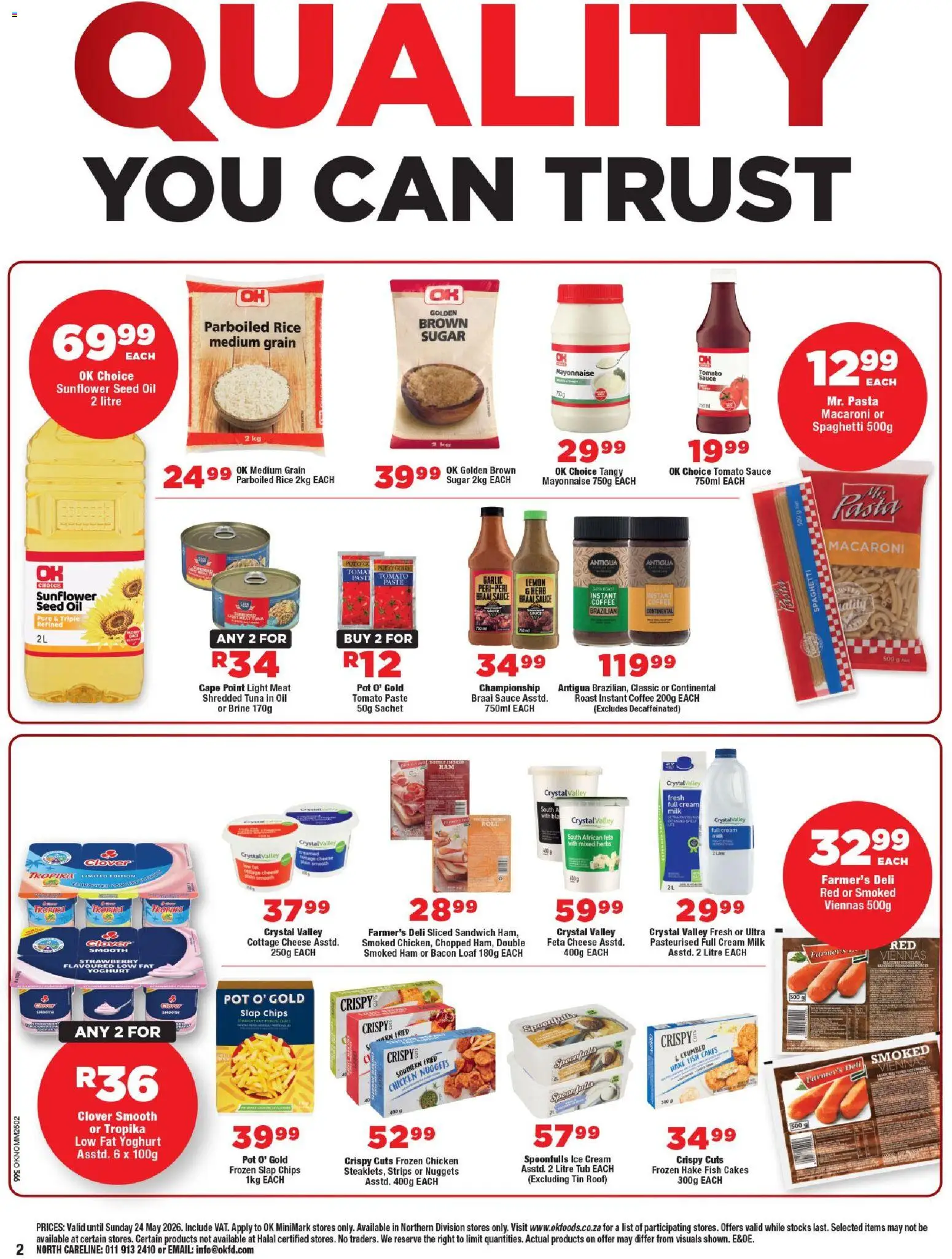 New OK Foods catalogue – valid from 13.05.2026 | Page: 2