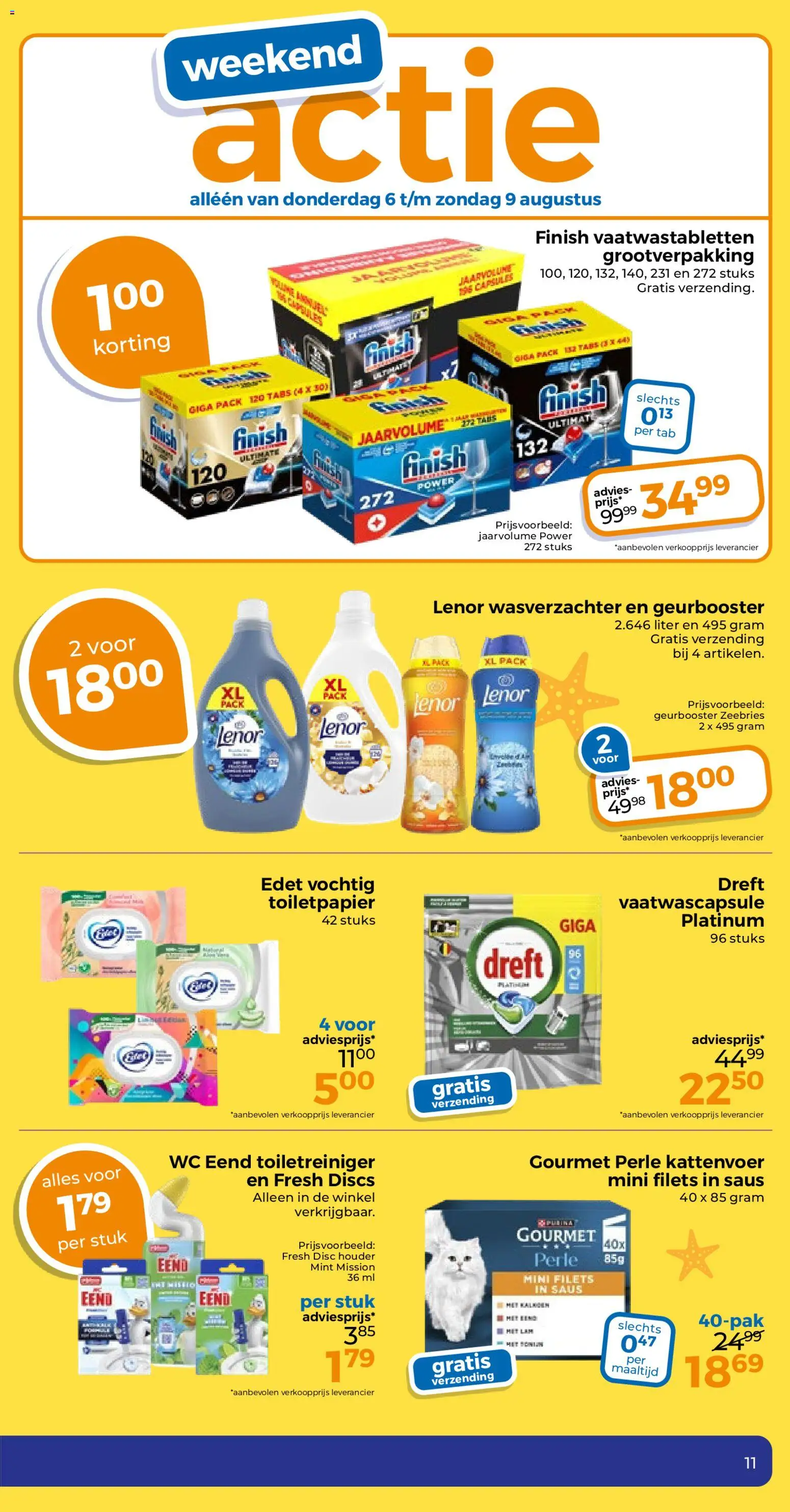{H1} | Pagina: 20 | Producten: Wasverzachter, Wc, Saus, Toiletpapier