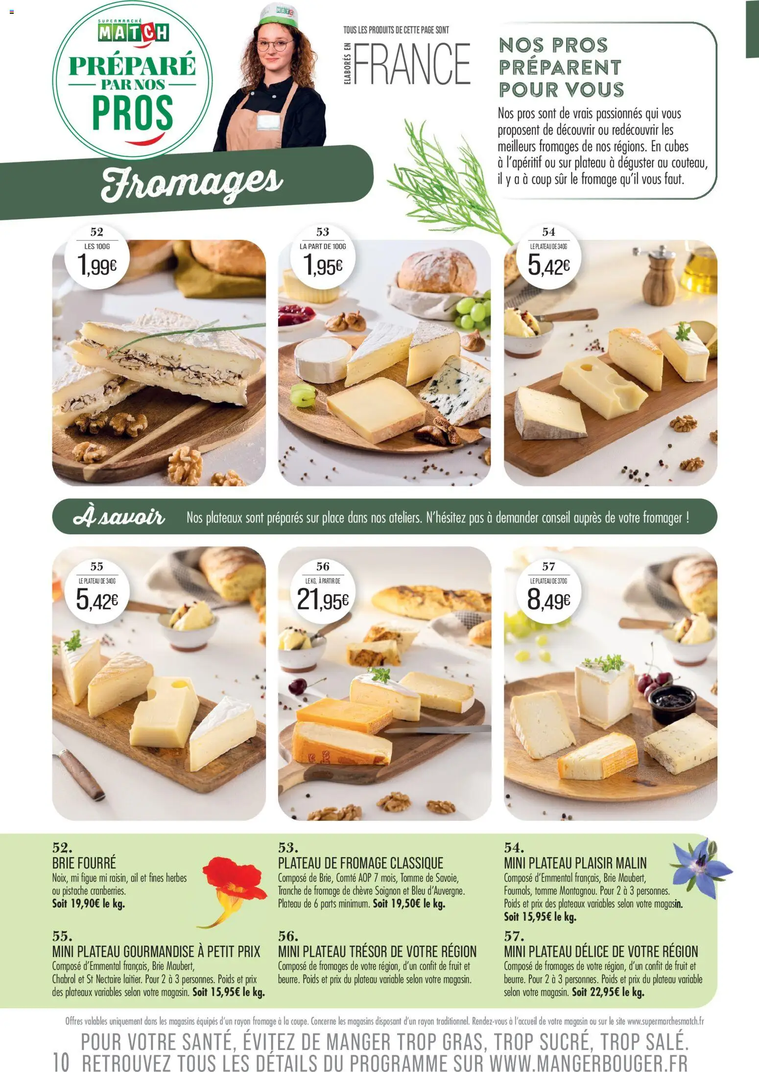 {H1} | Page: 10 | Produits: Figue, Ail, Fromage de chèvre, Brie
