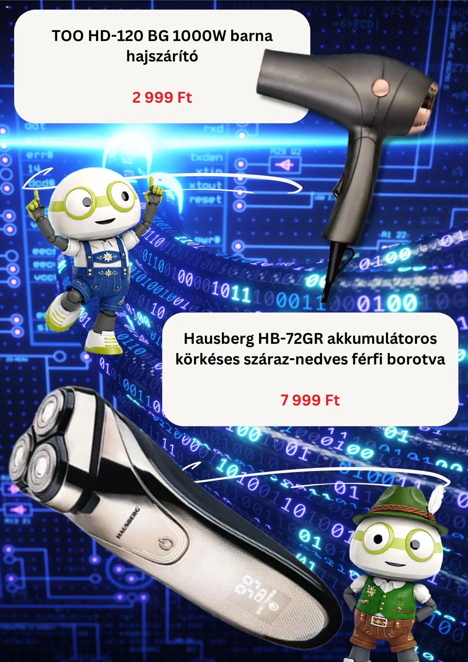 Best Byte akciós ujság - amely érvényes a következő dátumtól: 2026.10.09. | Oldal: 5 | Termékek: Hajszárító, Borotva, Férfi borotva