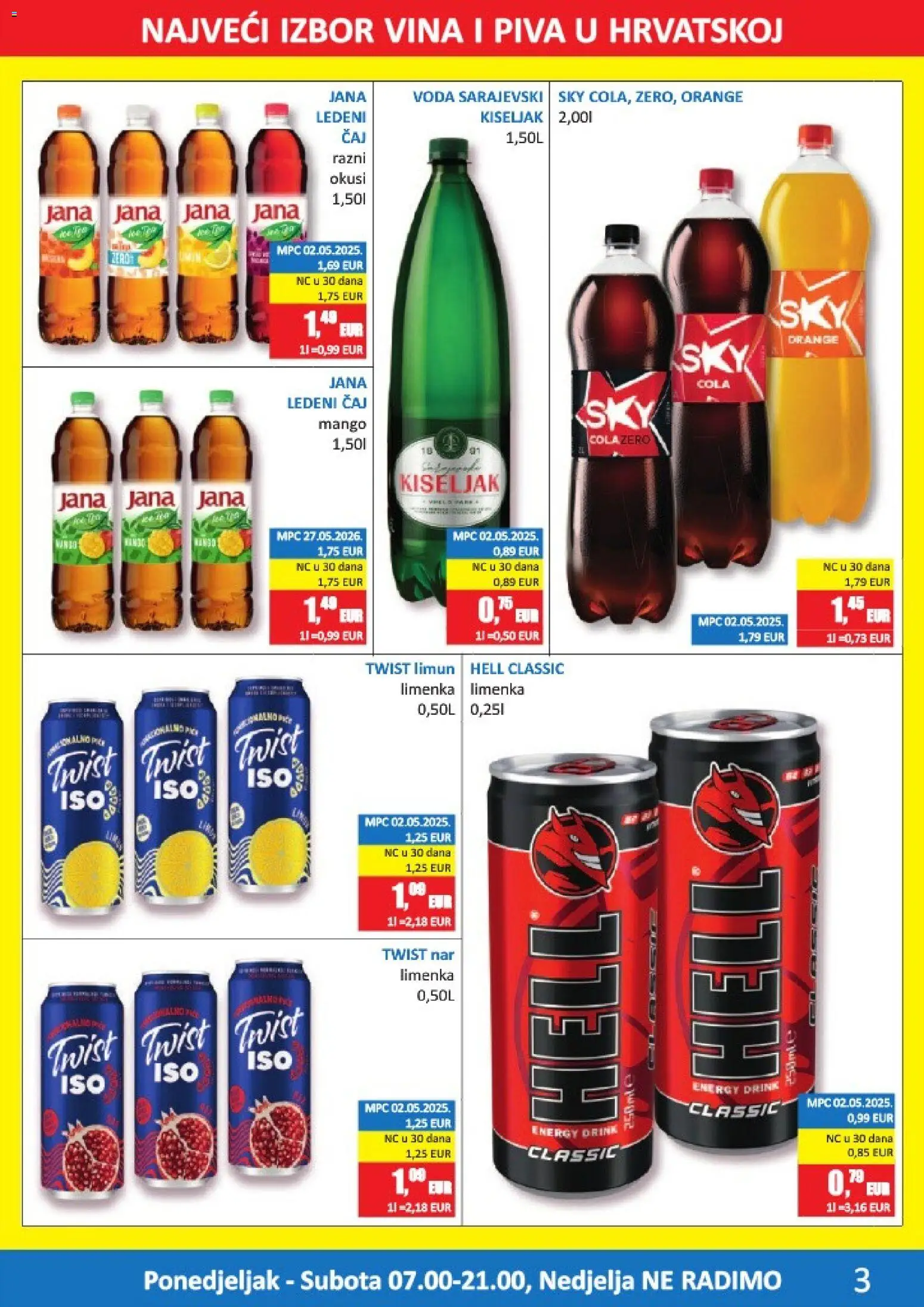 Vrutak katalog | vrijedi od 08.06.2026 | Stranica: 3 | Proizvodi: Hell, Čaj, Limun, Mango