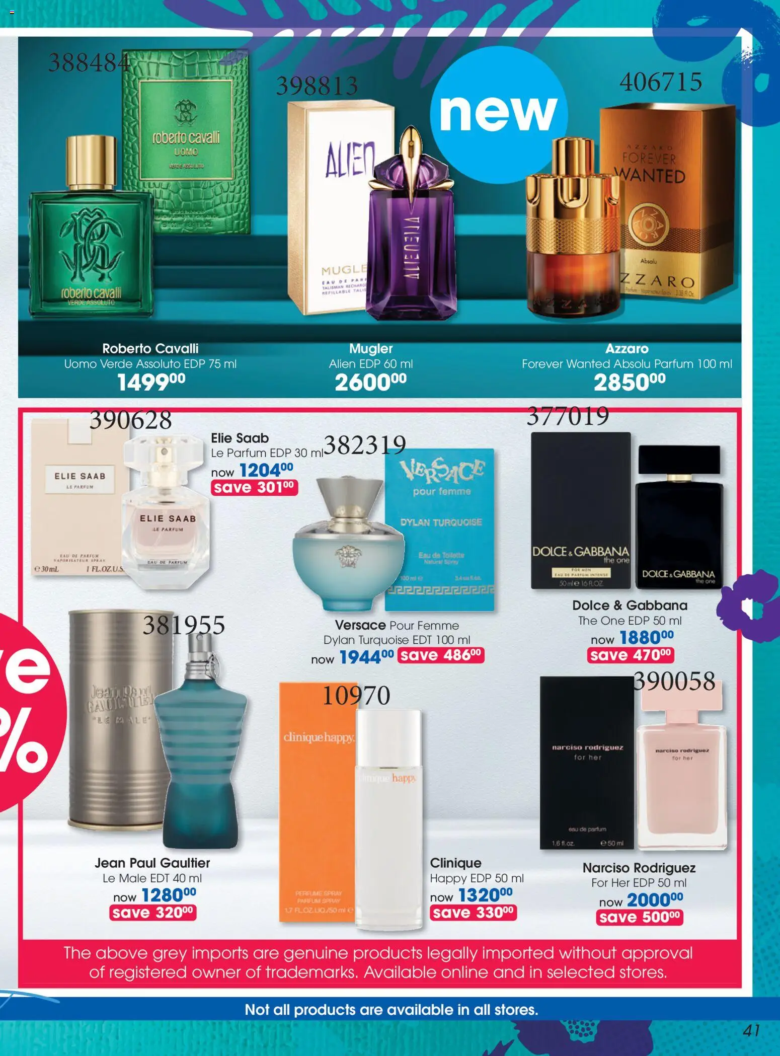 New Clicks catalogue – valid from 21.05.2026 | Page: 41 | Products: Perfume, Eau de toilette