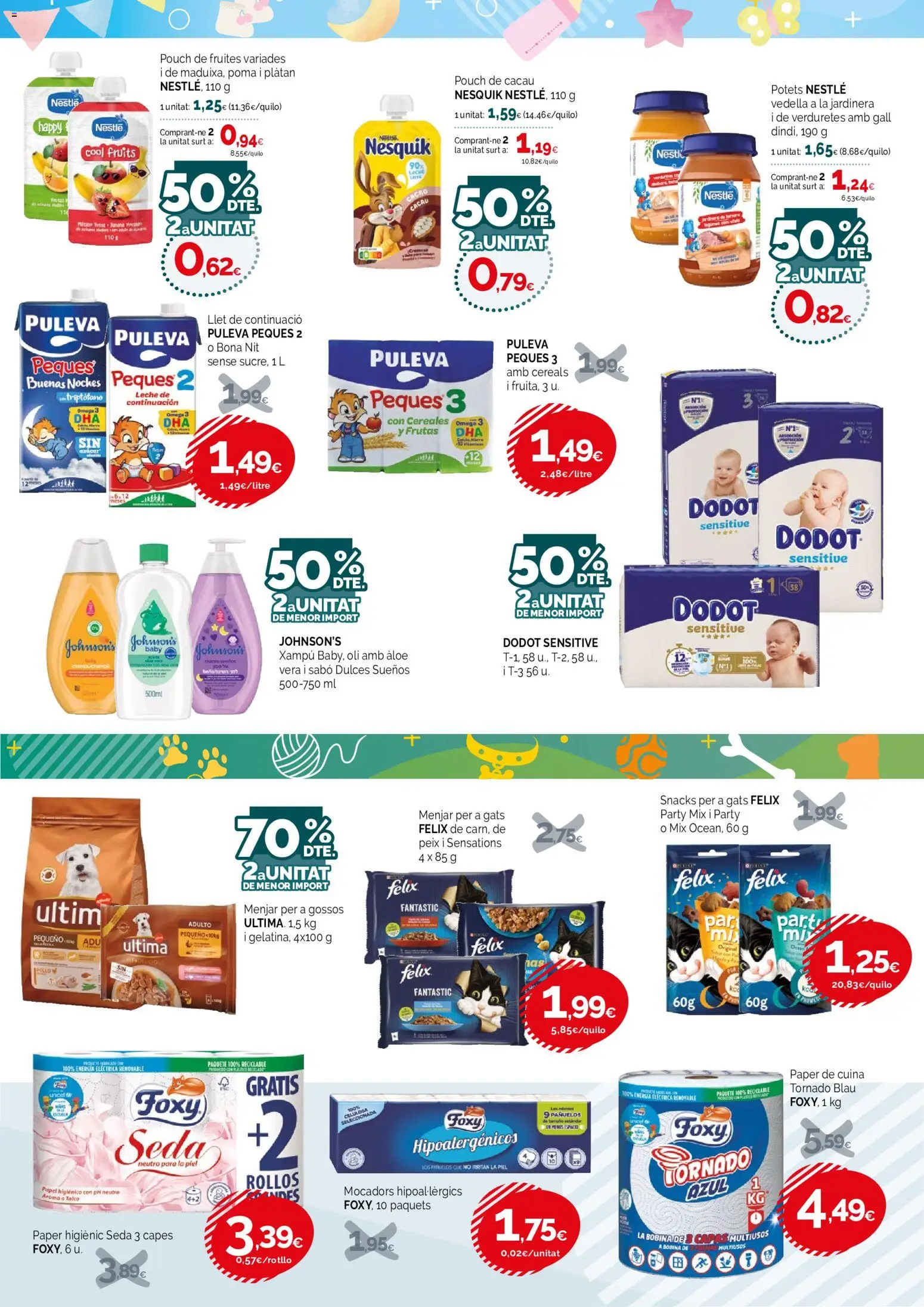 Condis folleto │ válido desde el 02/09/2026 | Página: 23 | Productos: Omega 3, Snacks, Leche, Jardinera