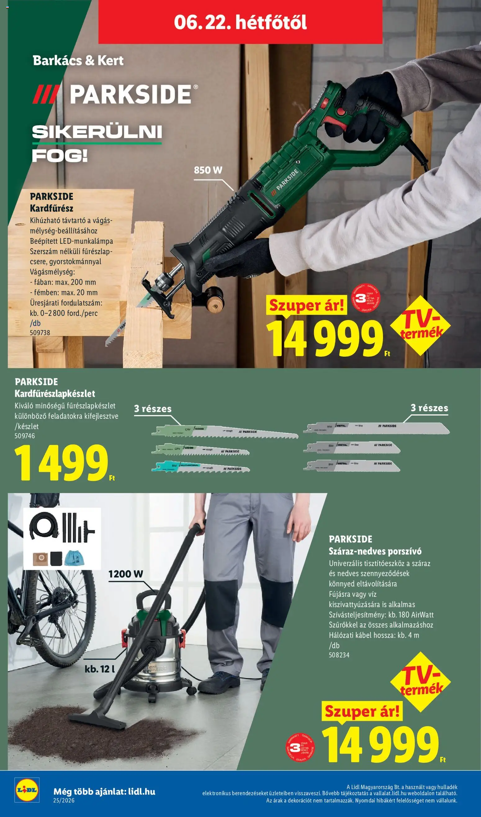 Lidl akciós ujság - amely érvényes a következő dátumtól: 18.06.2026 | Oldal: 54