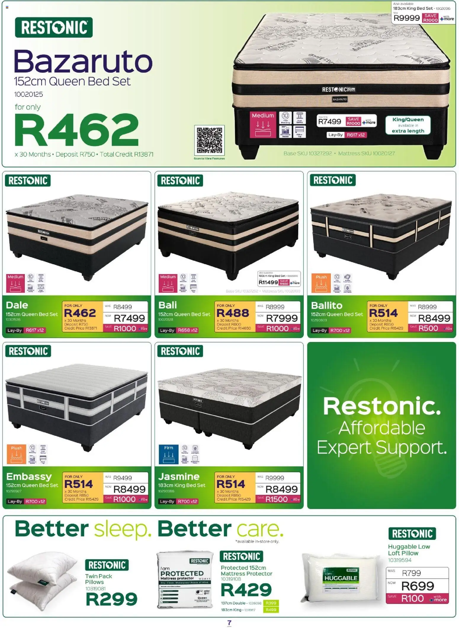 New Sleepmasters catalogue – valid from 17/09/2026 | Page: 7