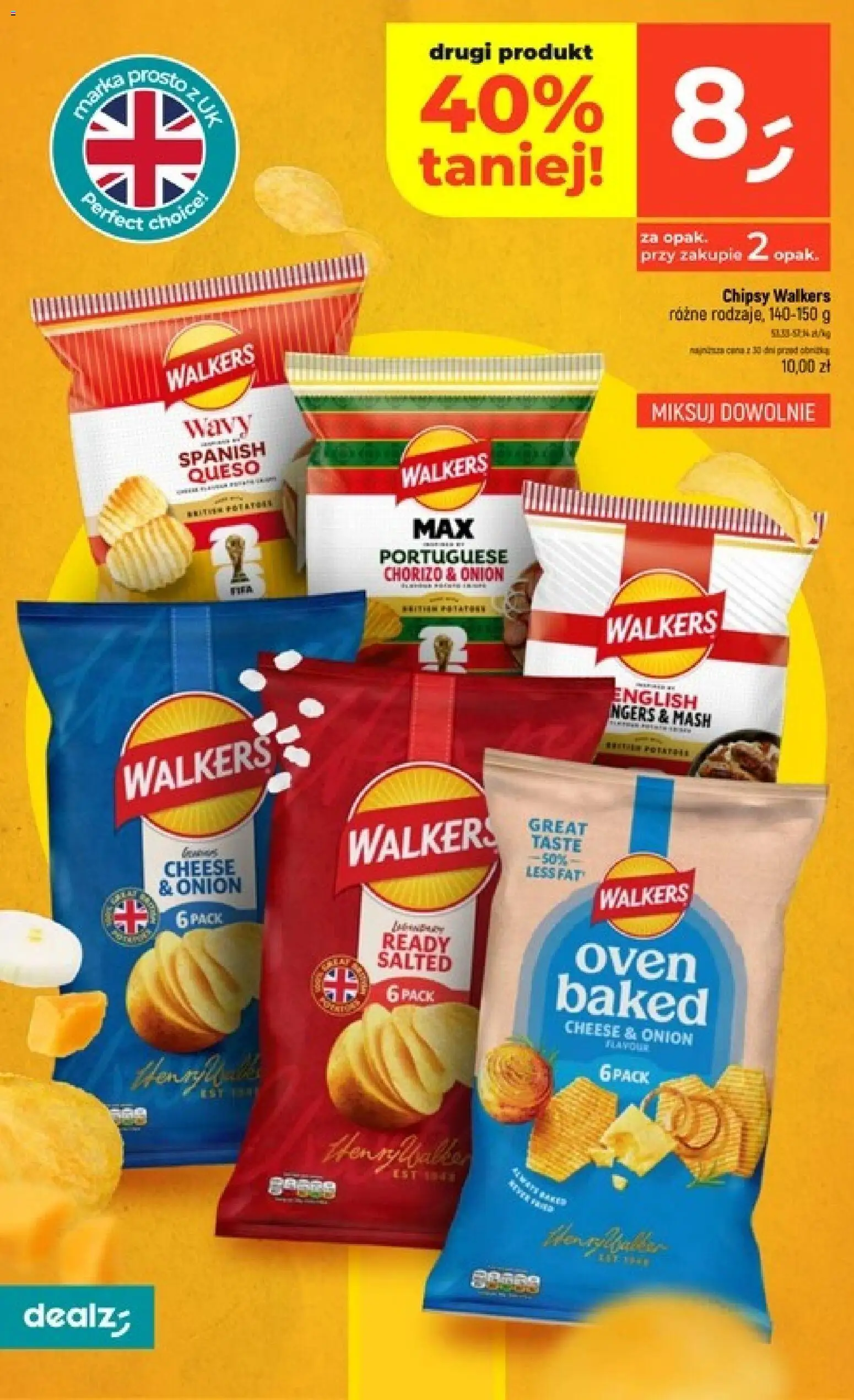 Dealz gazetka od 13.08.2026 | Strona: 20 | Produkty: Chipsy, Chorizo