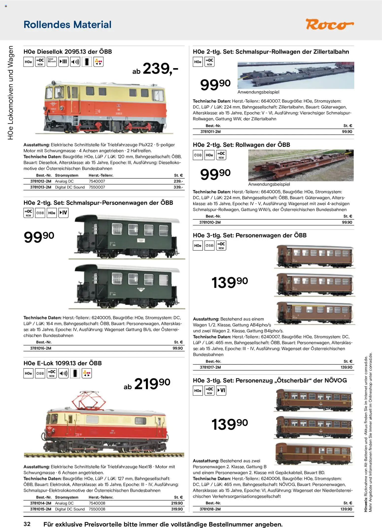 Conrad Modellbahn Katalog – gültig ab 07.09.2026 | Seite: 36