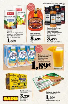 Vista previa Gadis folleto válido desde el 07.05.2026 | Página: 20 | Productos: Ψηφιακή κάμερα, Leche, Jugo, Piña