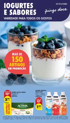 Pré-visualização Pingo Doce Especial Iogurtes Açores válido de 27/08/2026
