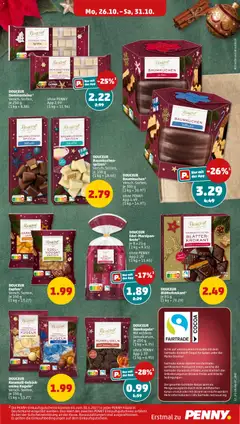 DOUCEUR, Karamell-Gebäck-, creme Kugeln*, weiße Schokolade, 12 Stück, 150 g, (1 kg = 13.27) ab 26.10.2026 gültig | Seite: 19