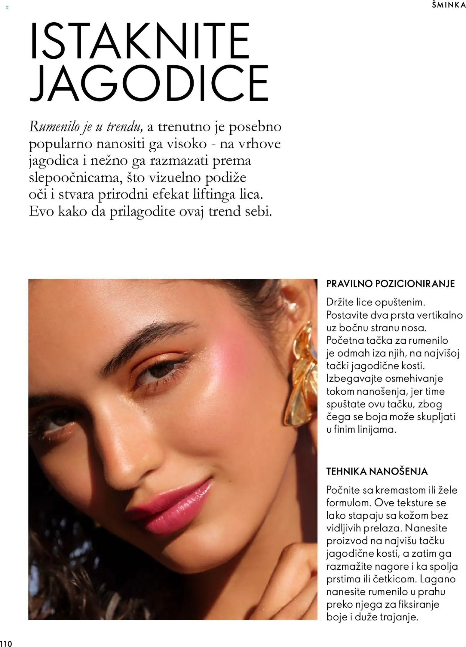 Oriflame katalog - važi od 07.10.2026 | Strana: 110 | Proizvode: Sto, Rumenilo
