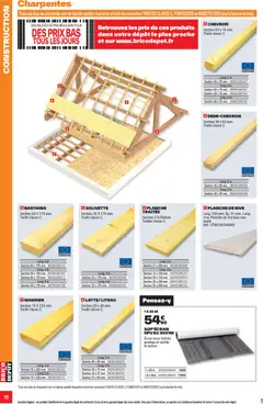 Brico Dépôt - Prévisualisation de Brico Dépôt L'officiel du bricolage valide à partir de 16.06.2026 | Page: 18 | Produits: Couverture