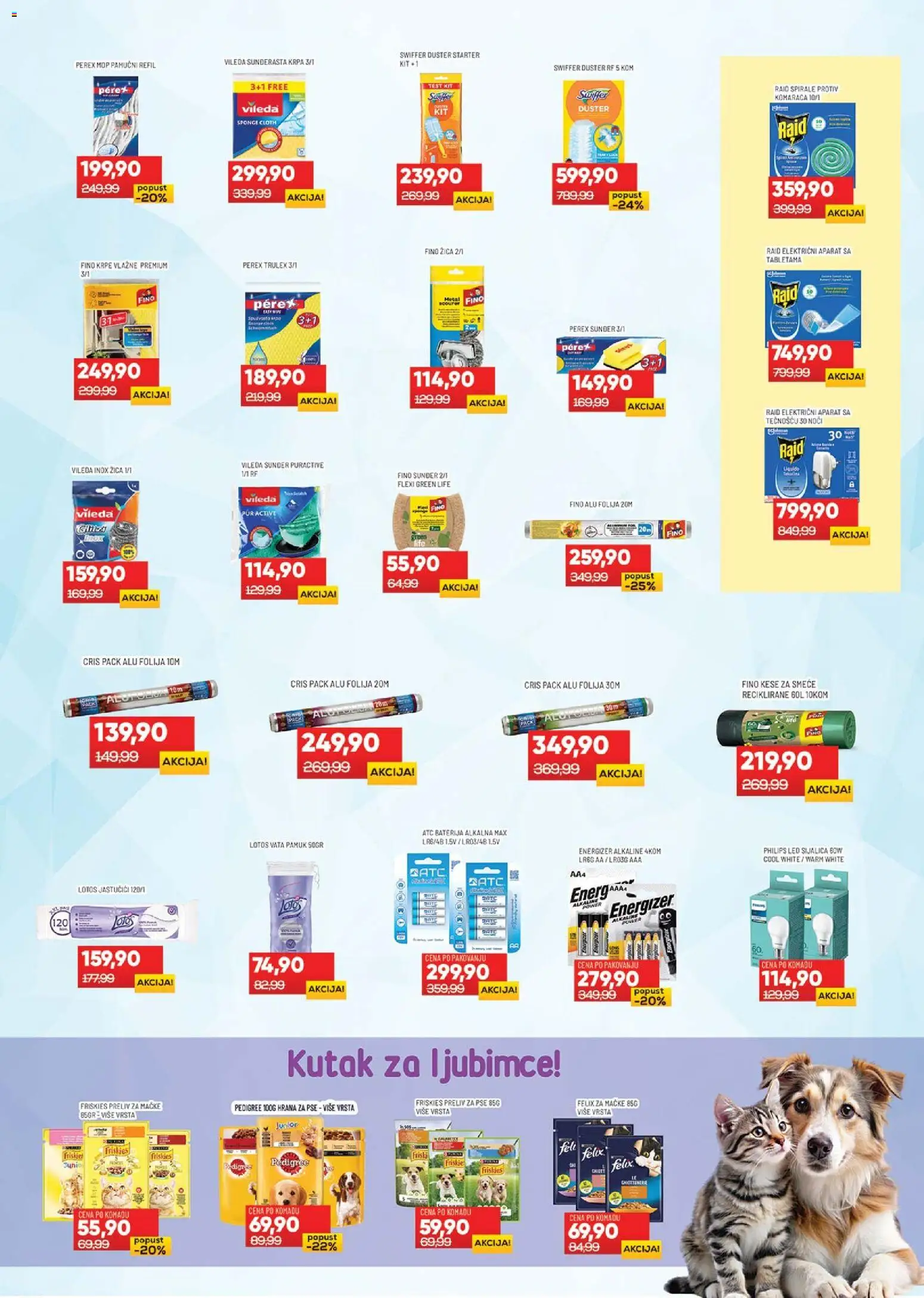 Medius katalog - važi od 19.05.2026 | Strana: 19 | Proizvode: Pedigree, Baterija, LED sijalica, Vileda