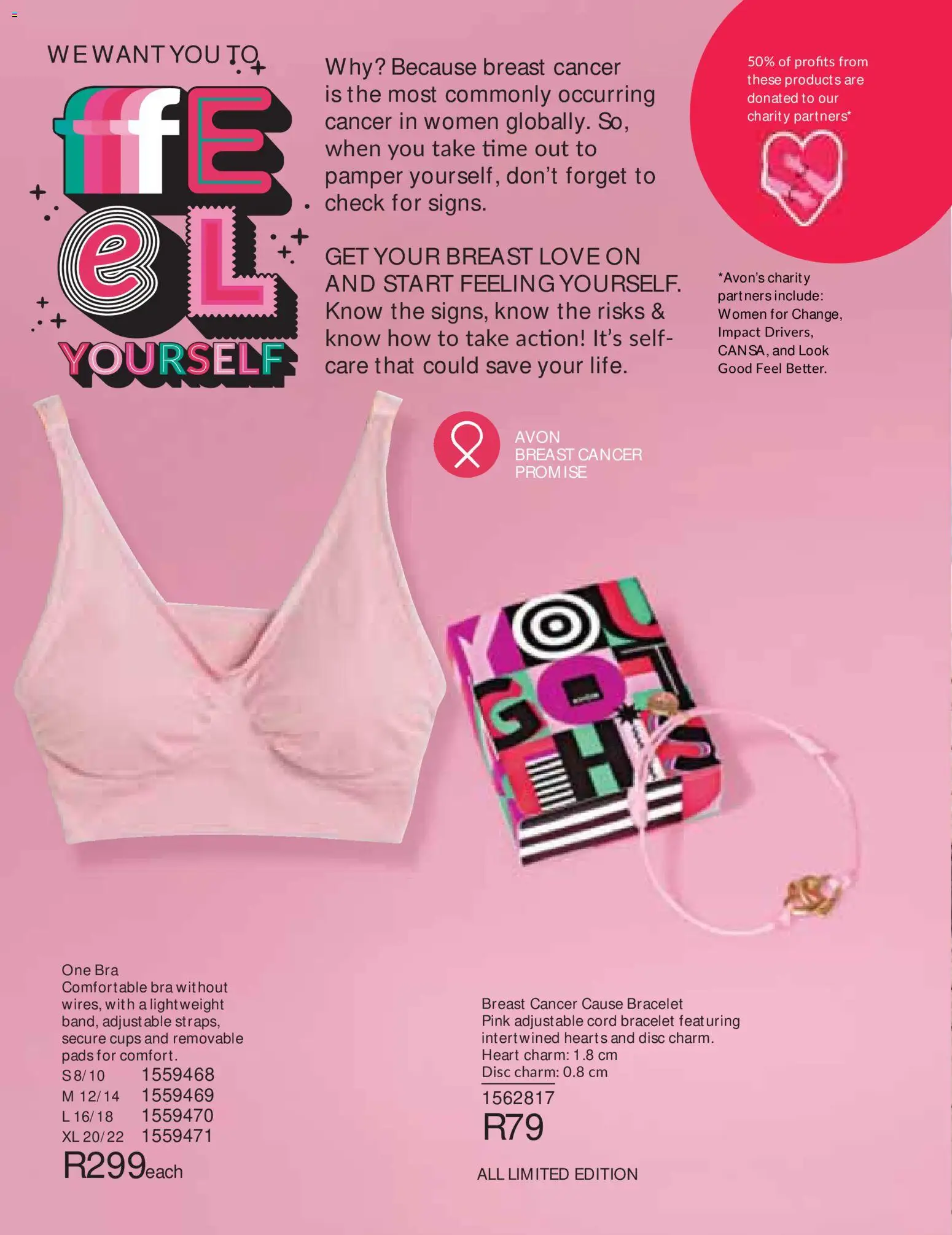 New Avon catalogue – valid from 01/07/2026 | Page: 10 | Products: Bra, Pads