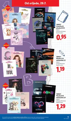 Lidl - Back to school uz Lidlovu ponudu - Pregled kataloga iz trgovine Lidl, vrijedi od 29.07.2026 | Stranica: 11