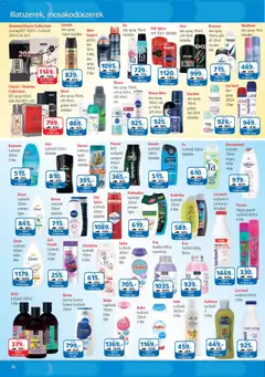 ÁRKLUB akciós újság - amely érvényes a következő dátumtól: 01.05.2026 | Oldal: 28 | Termékek: Habfürdő, Stift, Aloe vera, Tusfürdő