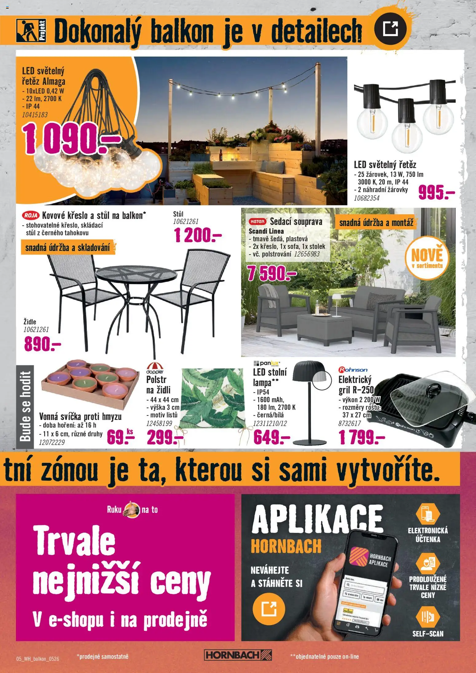 HORNBACH leták - Balkon od 13.05.2026 | Strana: 5