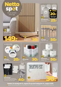 Netto - Nonfood uge 33 gyldig fra 08/08/2026