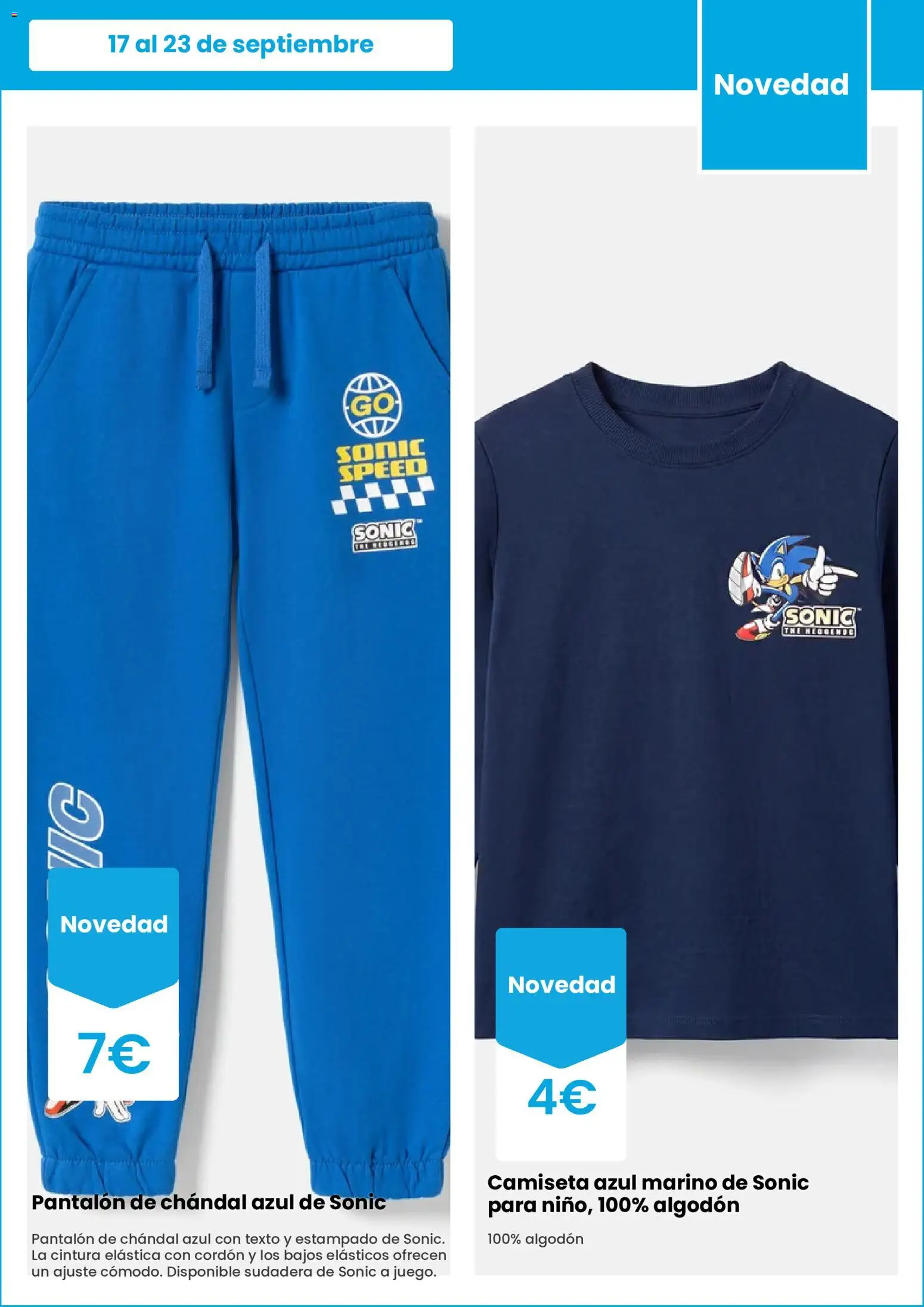 Pepco folleto │ válido desde el 17/09/2026 | Página: 6 | Productos: Sudadera, Pantalón de chándal, Algodón