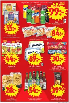 FRYST PIZZA RISTORANTE, Dr Oetker. 280-360 g. Flera olika sorter. - Förhandsvisning av reklamblad från butik ICA Maxi aktuell från 27.04.2026 | Sida: 11 | Produkter: Singoalla, Pizza, Pasta, Lime
