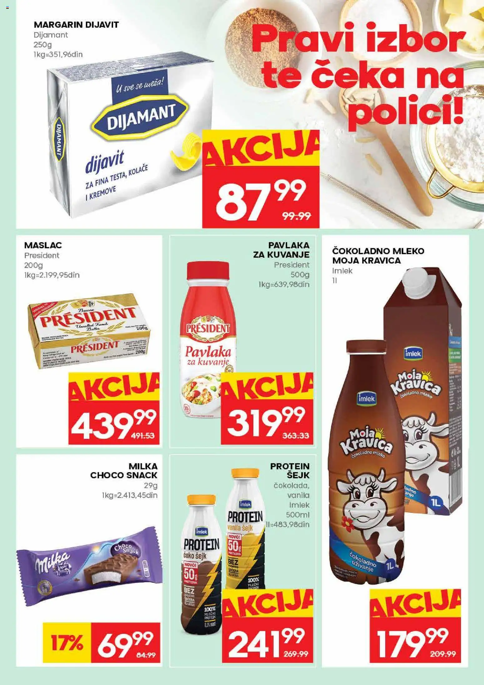 Roda katalog - važi od 21.05.2026 | Strana: 11 | Proizvode: Milka, Čokoladno mleko, Moja kravica, Mleko