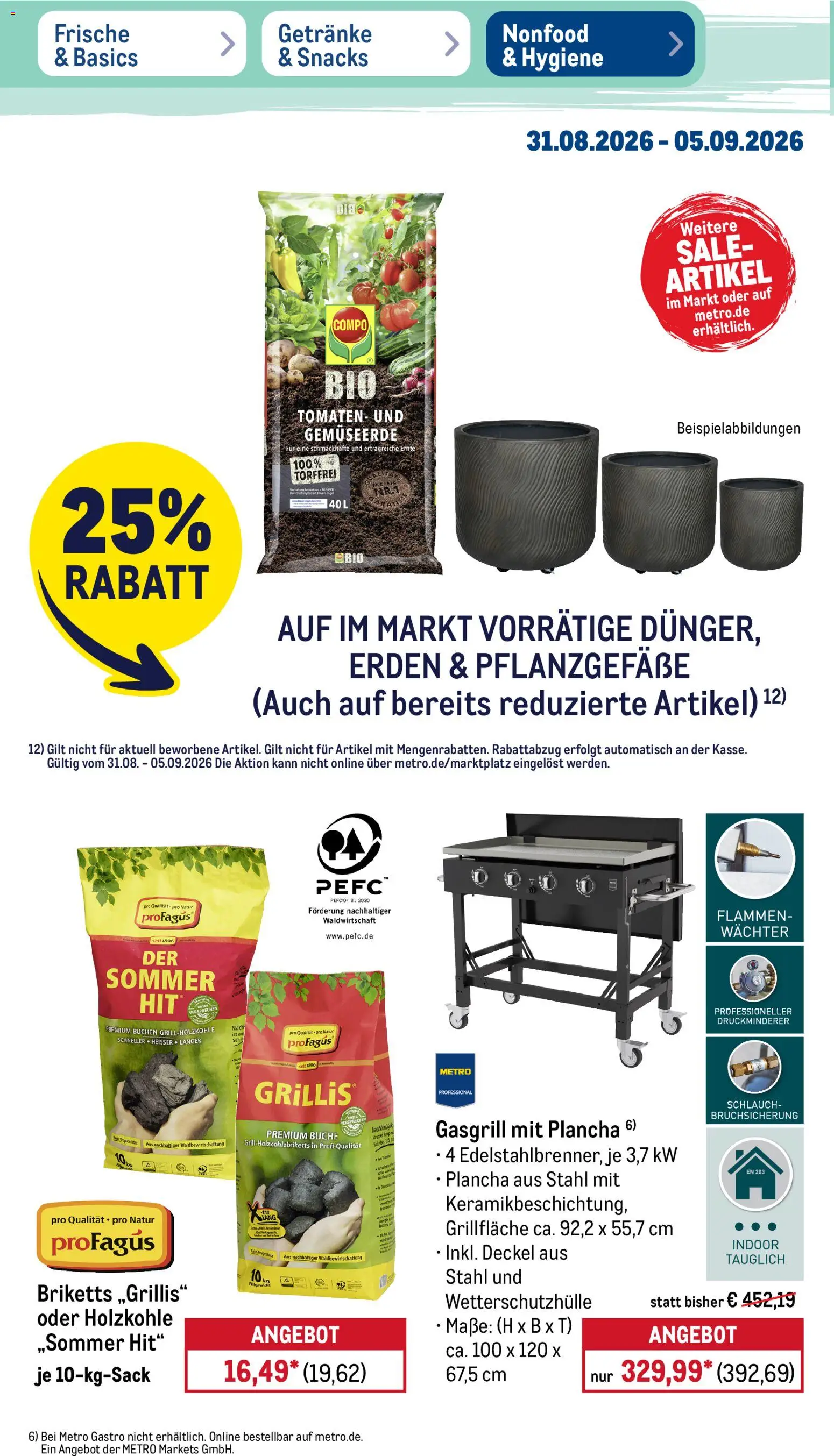 Metro Prospekt – gültig ab 31.08.2026 | Seite: 46 | Produkte: LG, Tomaten